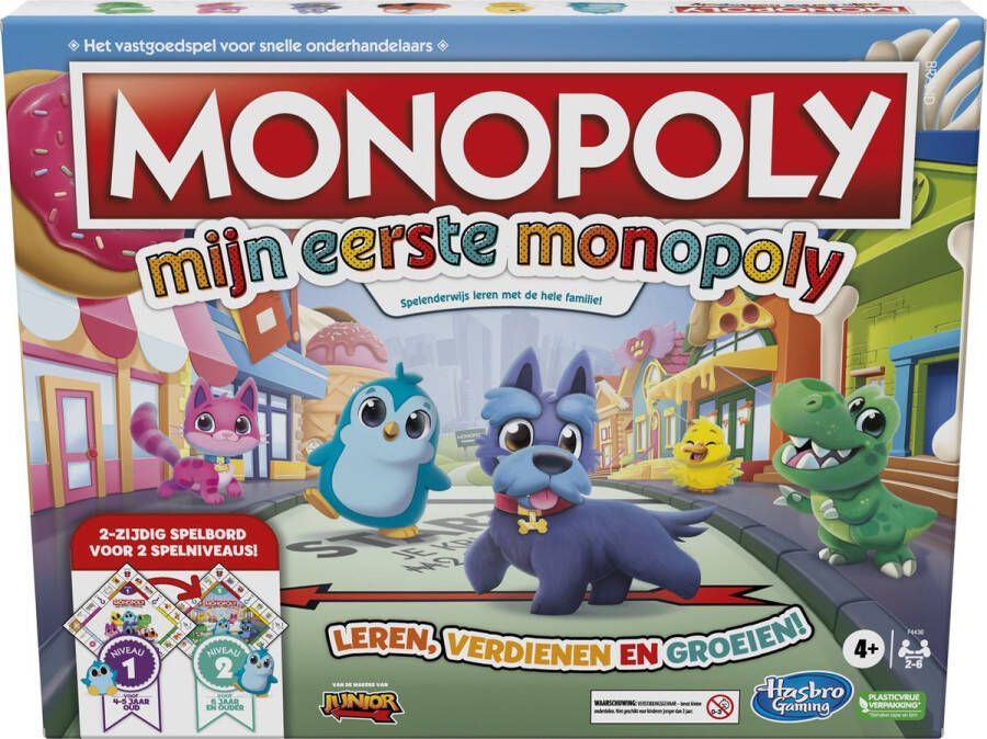 Monopoly Mijn Eerste Junior uitgave Bordspel