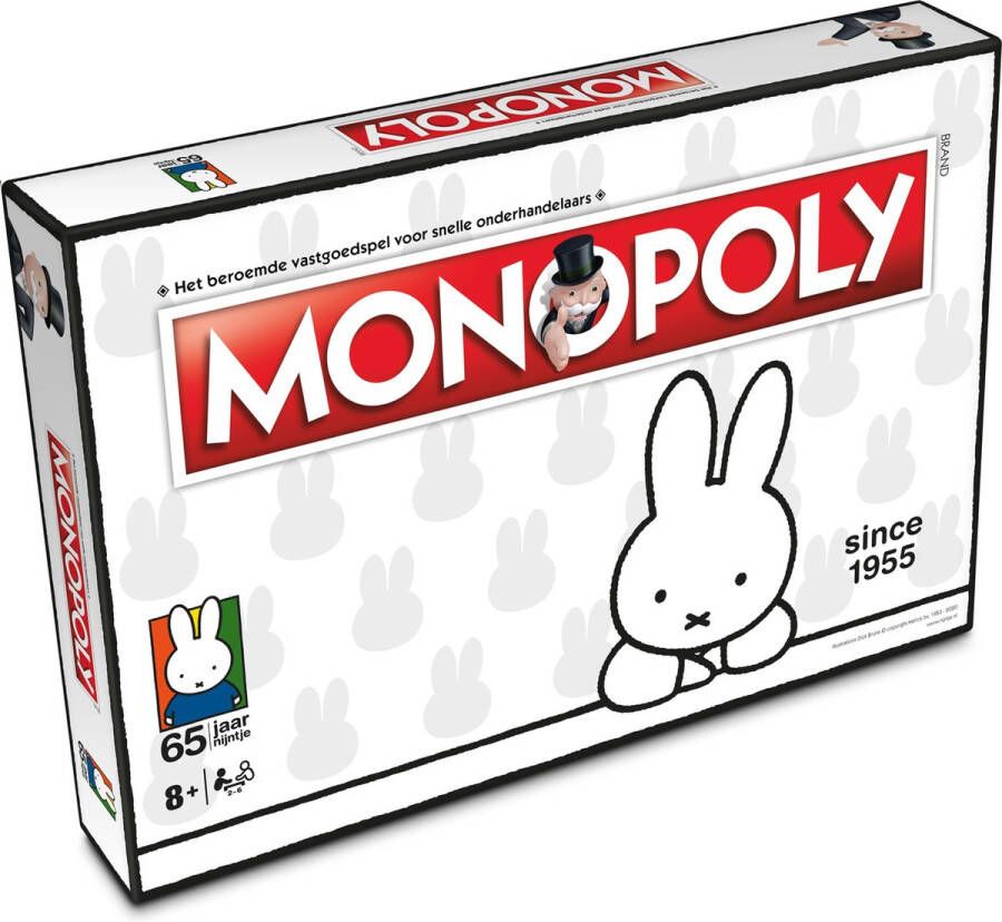 Hasbro Monopoly Nijntje 65 jaar jubileum editie Nederlands