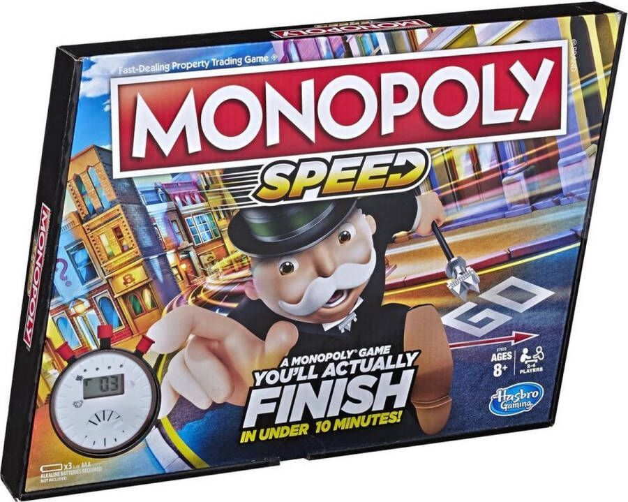 Hasbro bordspel Monopoly Speed (NL)