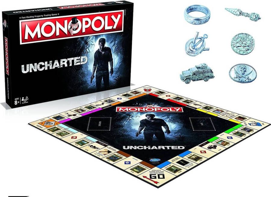 VideogamesNL Monopoly Uncharted Engelstalig