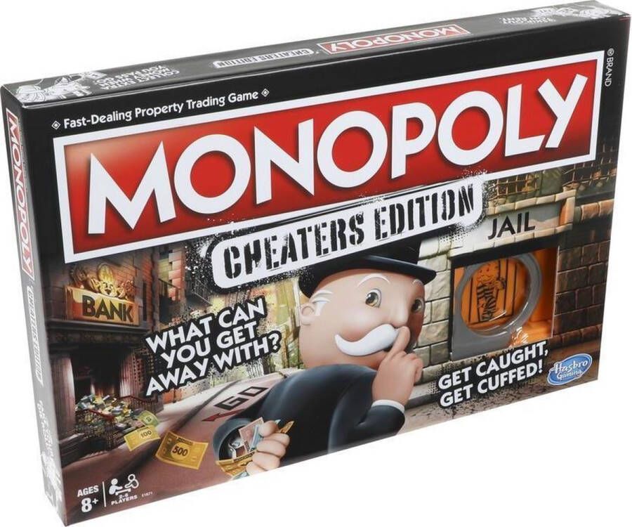 Monopoly Valsspelers Editie Belgische Variant- Bordspel