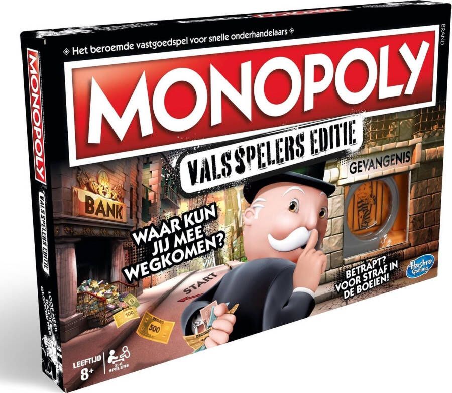 Hasbro Gaming Hasbro Monopoly Valsspelerseditie bordspel