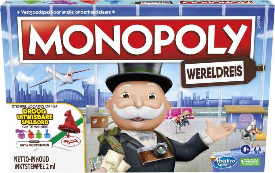 No brand Monopoly Wereldreis Bordspel (6104007)
