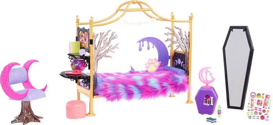 Monster High Clawdeen Wolf&apos;s Room Pop Vanaf 4 jaar HHK64 FASHION POP