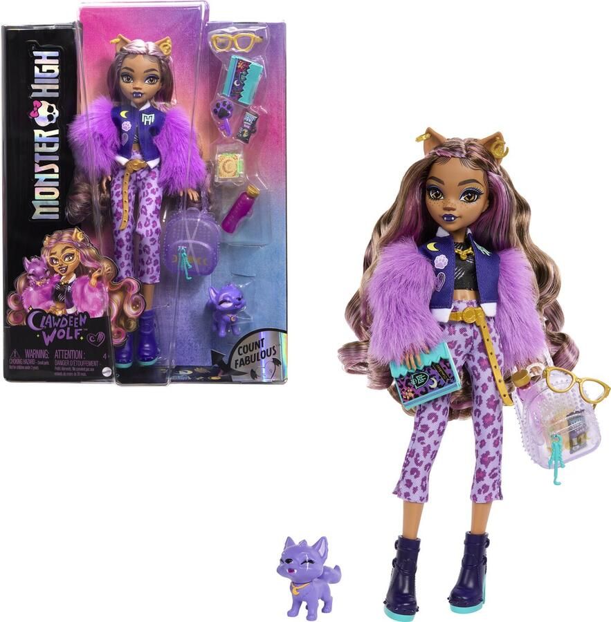 Monster High Clawdeen Wolf Modepop
