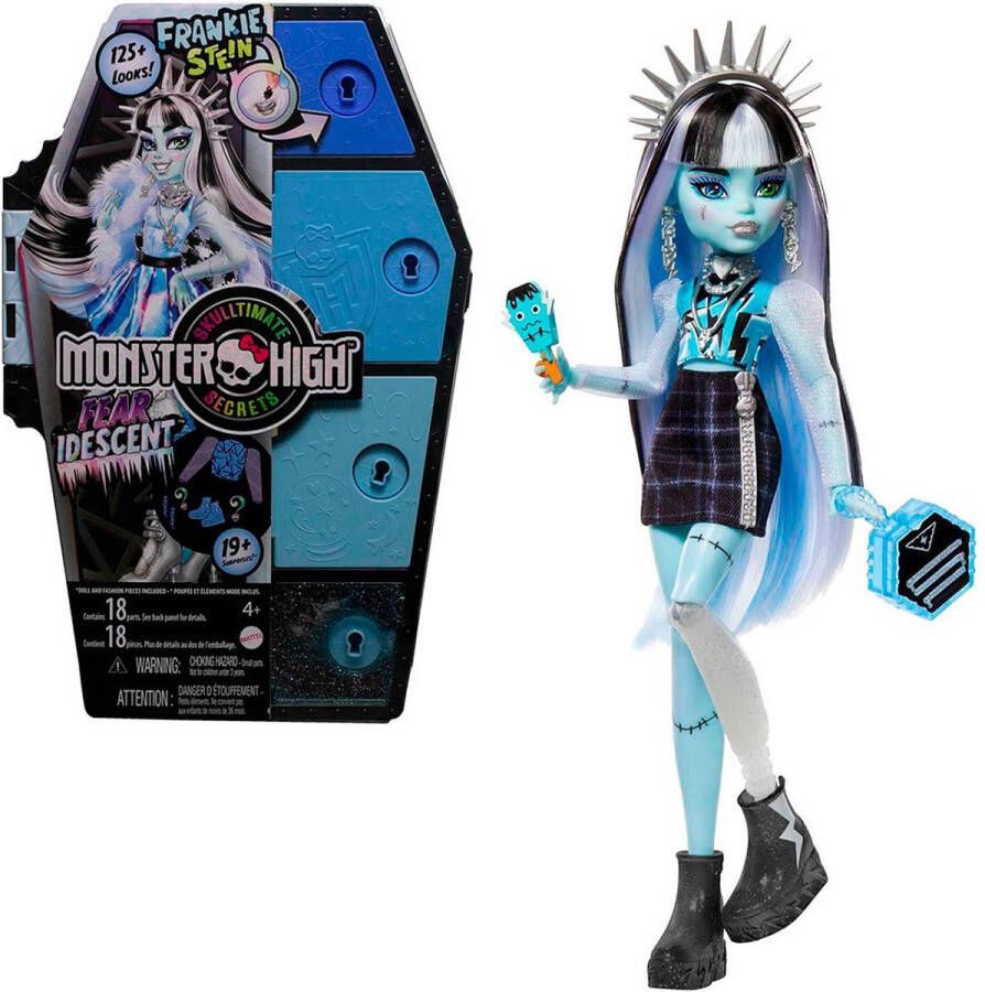 Monster High Babypop Frankie Stein&apos;s Secret Lockers Iridescent Look