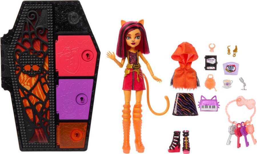 Monster High Skulltimate Secrets Neon Frights Toralei 21 cm Modepop