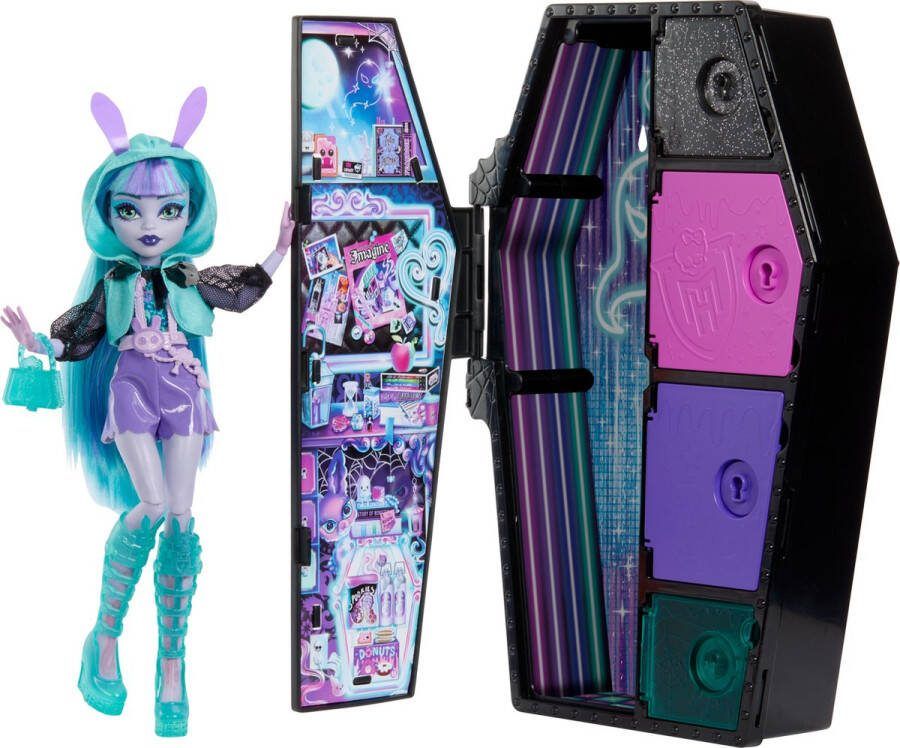 Monster High Skulltimate Secrets Neon Frights Twyla 21 cm Modepop