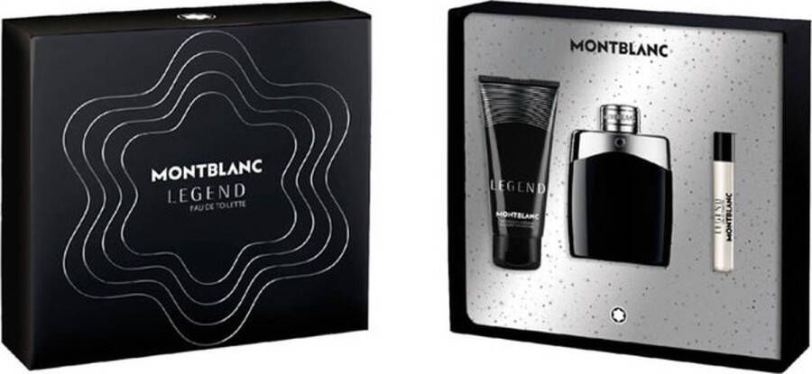 Mont Blanc Montblanc Legend Eau De Toilette Spray 100ml Set 3 Pieces