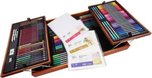 Mont Marte 152-delige Signature Mix Art Tekenset In Luxe Houten Kist
