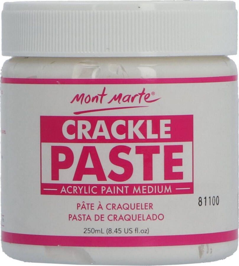 Mont Marte craquelÃ© pasta 250ML textuurpasta crackle verf