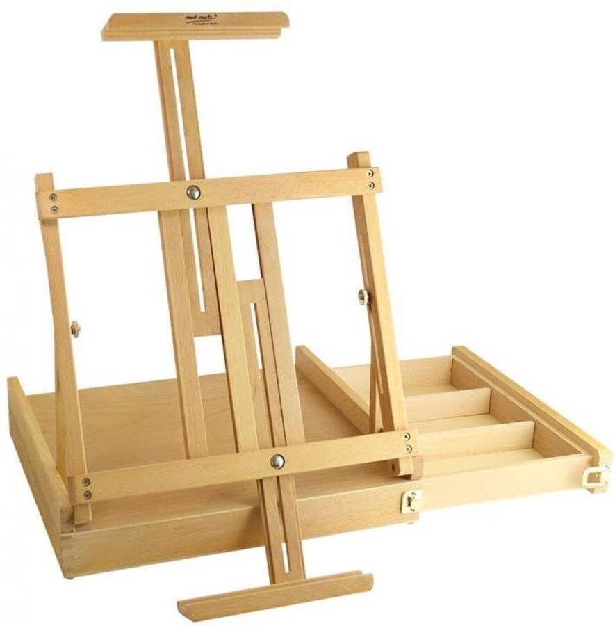 Mont Marte grote tafel ezel met opberglade 36x42x89 cm