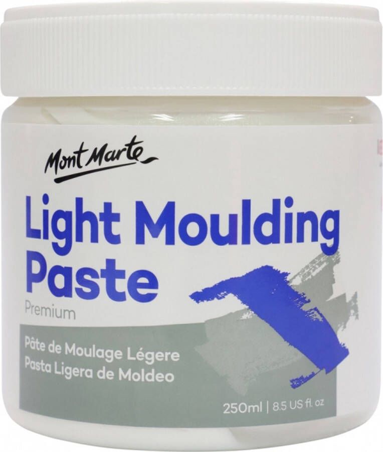 Mont Marte Premium Light Moulding Paste 250ml Vormpasta schilderen