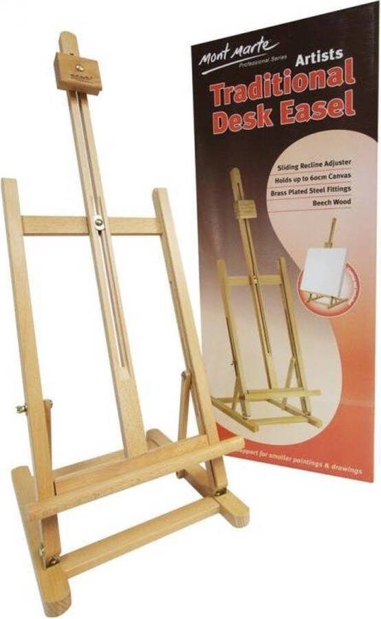 Mont Marte Traditioneel Tafel Schildersezel XL 32x27x102 cm