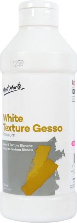 Mont Marte Witte textuur Gesso 500 ml waterbasis schilder Primer