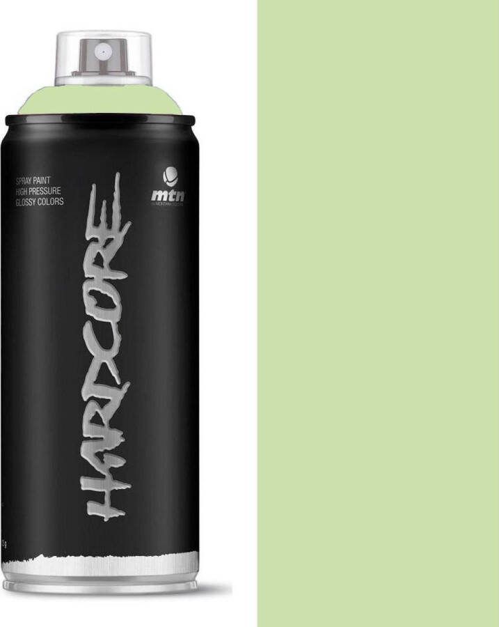 Montana Colors MTN Bleekgroene spuitverf 400ml hoge druk en glans afwerking