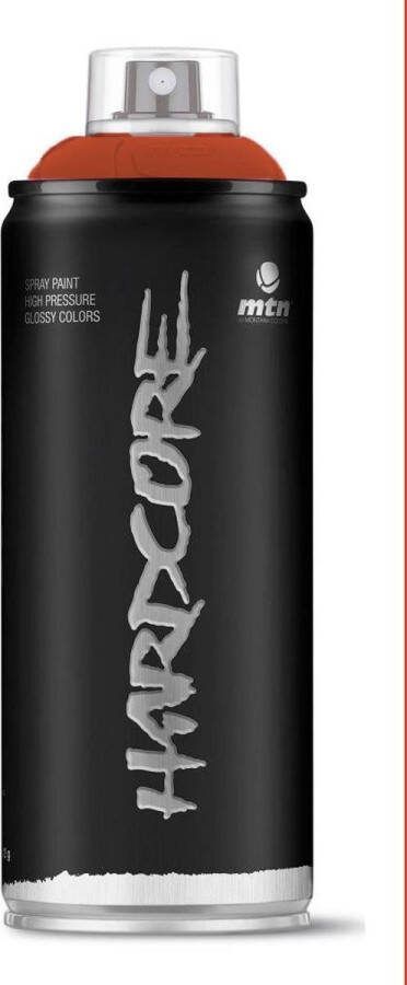 Montana Colors MTN Donkeroranje Violet spuitverf 400ml hoge druk en glans afwerking