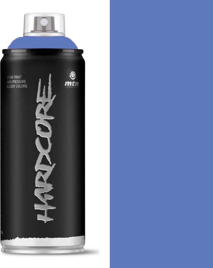 Montana Colors MTN Galablauwe spuitverf 400ml hoge druk en glans afwerking