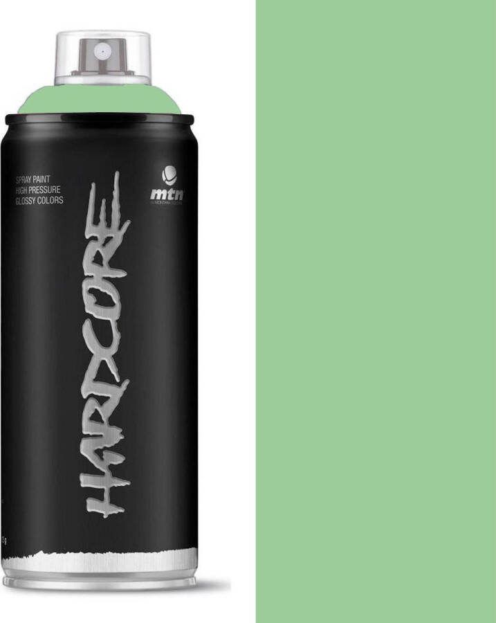 Montana Colors MTN Goudgroene spuitverf 400ml hoge druk en glans afwerking