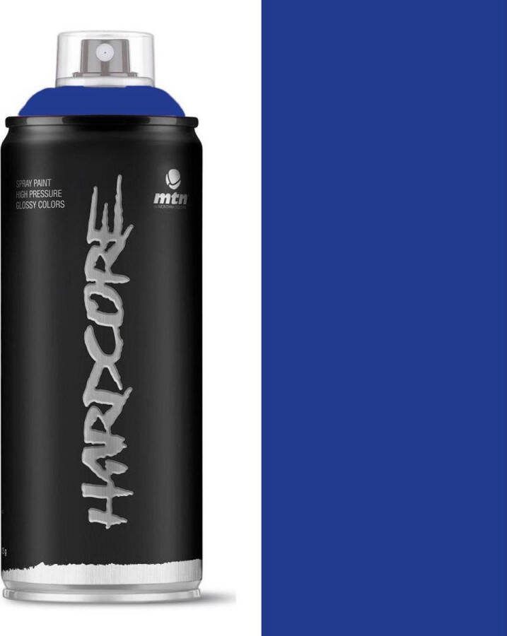 Montana Colors MTN Lewisblauwe spuitverf 400ml hoge druk en glans afwerking