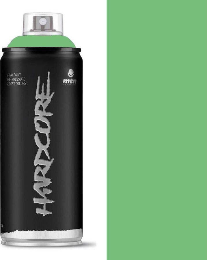 Montana Colors MTN Mantisgroene spuitverf 400ml hoge druk en glans afwerking