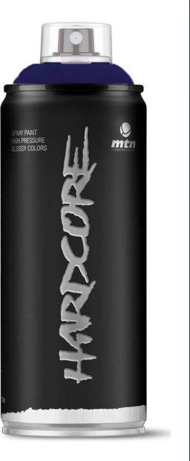 Montana Colors MTN Nostromo blauwe spuitverf 400ml hoge druk en glans afwerking
