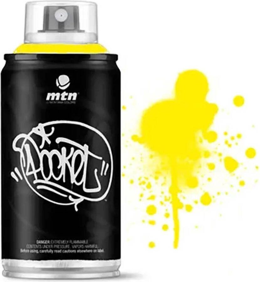 Montana Colors MTN Pocket spuitverf Lichtgeel 150ml