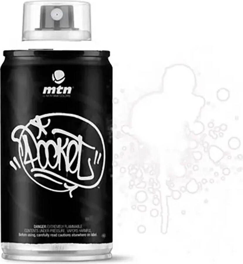 Montana Colors MTN Pocket spuitverf Wit 150ml