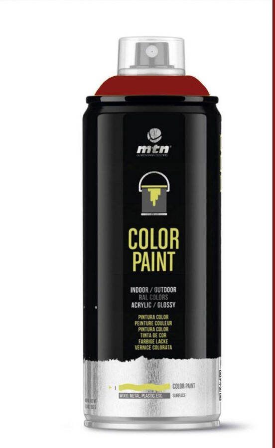 Montana Colors MTN PRO Color Paint – RAL-3004 Purple Red Spuitverf – 400ml