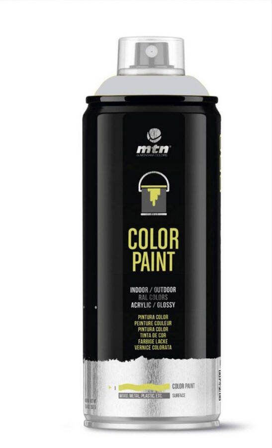 Montana Colors MTN PRO Color Paint – RAL-7035 Light Grey Spuitverf – 400ml