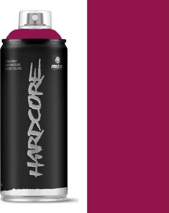 Montana Colors MTN Puur Paarse spuitverf 400ml hoge druk en glans afwerking