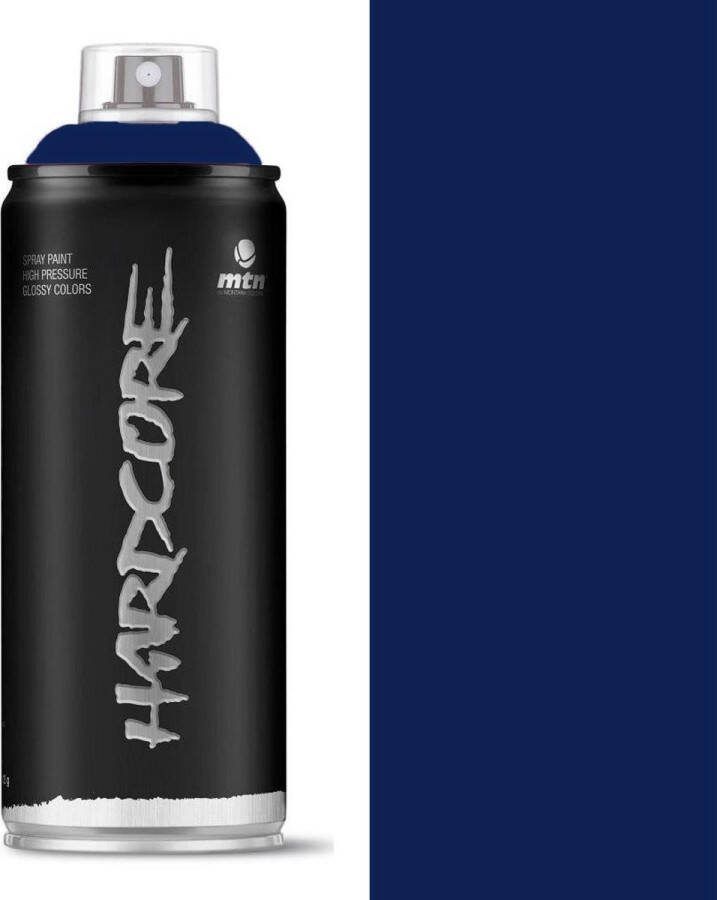 Montana Colors MTN Universumblauwe spuitverf 400ml hoge druk en glans afwerking
