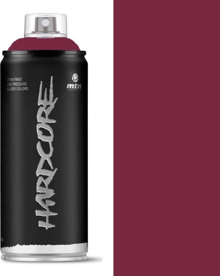 Montana Colors MTN Wijnrode spuitverf 400ml hoge druk en glans afwerking