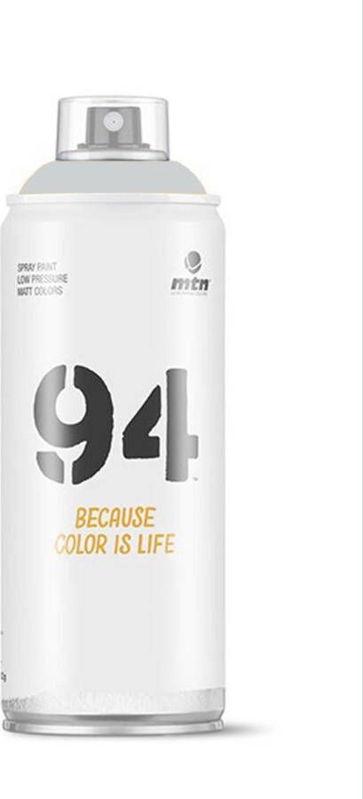 Montana Colors MTN94 Rita Grijze spuitverf 400ml lage druk en matte afwerking