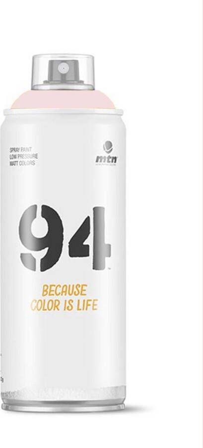 Montana Colors MTN94 Saudade Roze spuitverf 400ml lage druk en matte afwerking