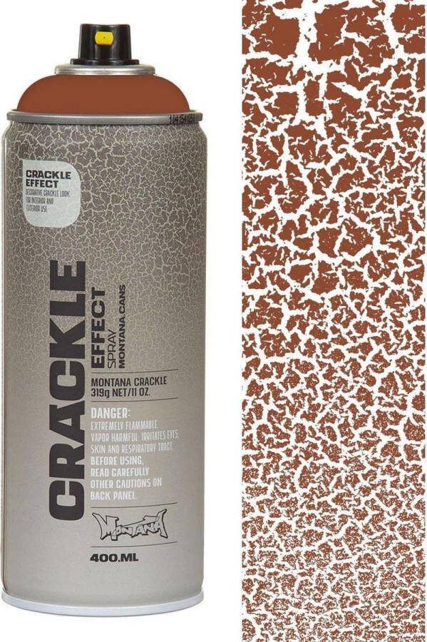 Montana Gold Crackle Effect Spuitverf Koper Bruin 400ml