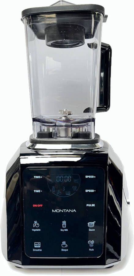 Montana Mark 1 Digital Hogesnelheidsblender Zwart