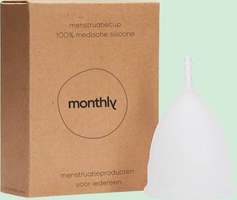 Monthly.care Menstruatiecup Maat B 100% medische silicone