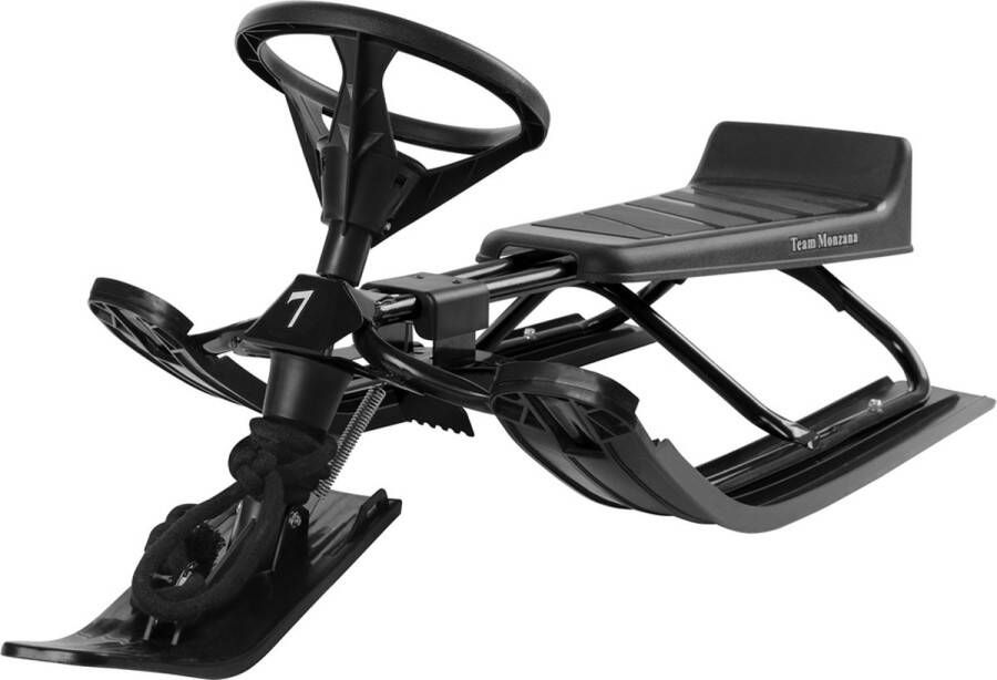 Monzana Slee Scooter – met Stuur en Remmen – tot 75 kilo Zwart