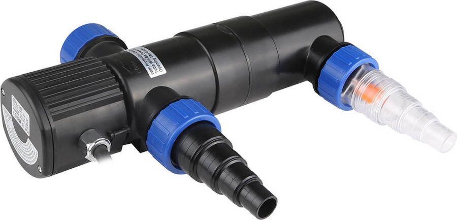 Gardebruk Vijverfilter 11 Watt 5m Kabel 3 Aansluitingen Zwart