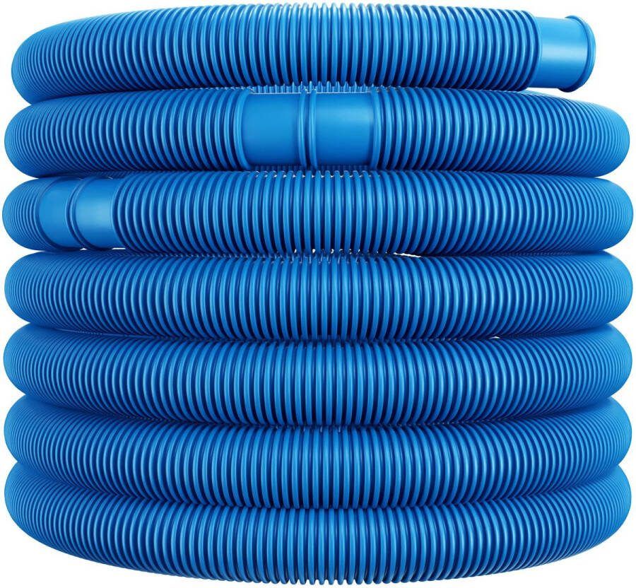 Monzana Zwembad Slang 14m Ø 38mm Flexibel Pompslang Waterslang Blauw