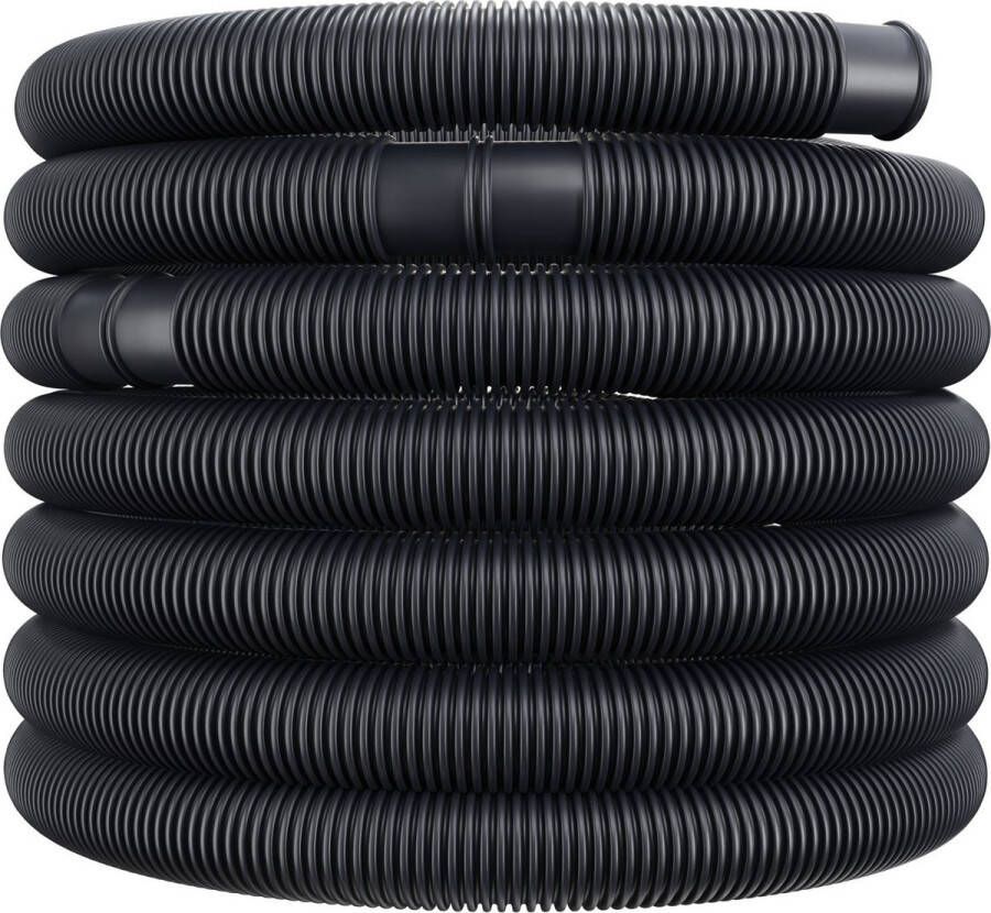Monzana Zwembad Slang 6m Ø 32mm Flexibel Pompslang Waterslang Zwart