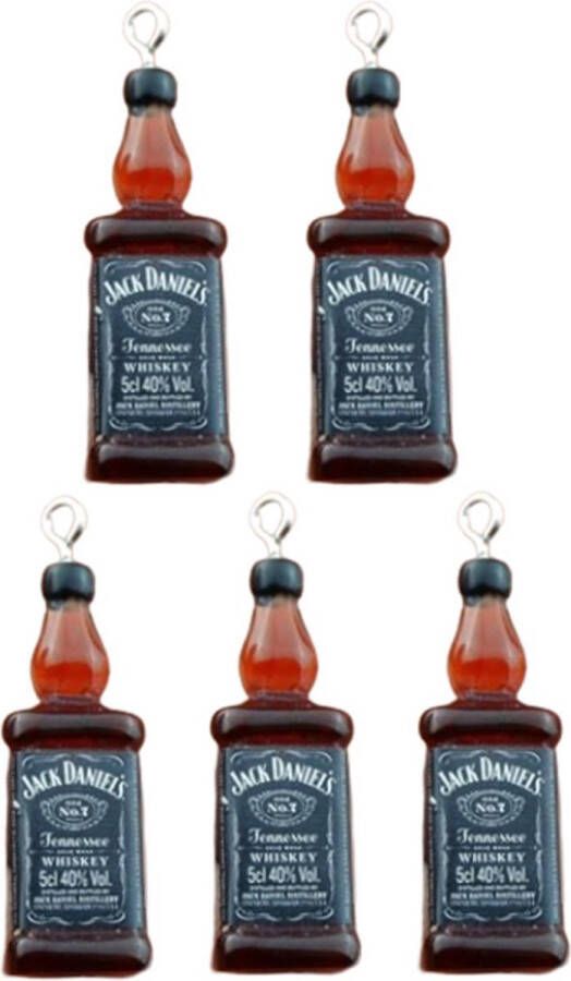 Moodadventures Sieraden Maken Set 5 Hangers Jack Daniels Bedels