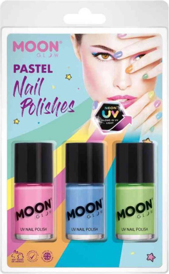 Moon-Creations Nagellak Moon Glow Pastel Neon UV Set Multicolours