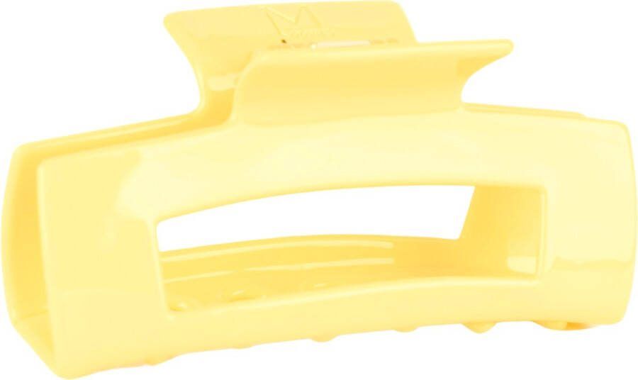 MOONIE'S Maddy haarklem in Lemon Pastel geel -8.5 cm Haarklemmen Haaraccessoires Acetaat