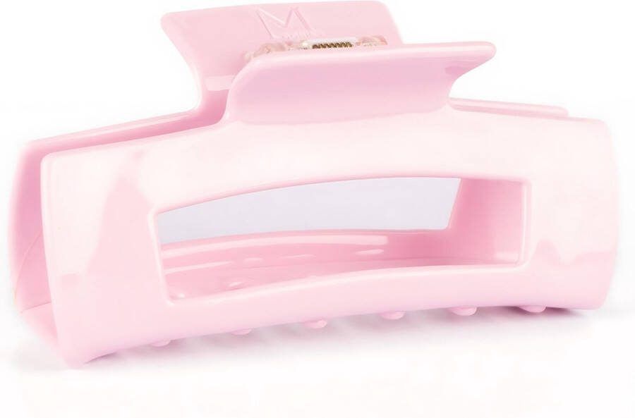 MOONIE'S Maddy haarklem in Rosa Roze 8.5 cm Haarklemmen Haaraccessoires Acetaat