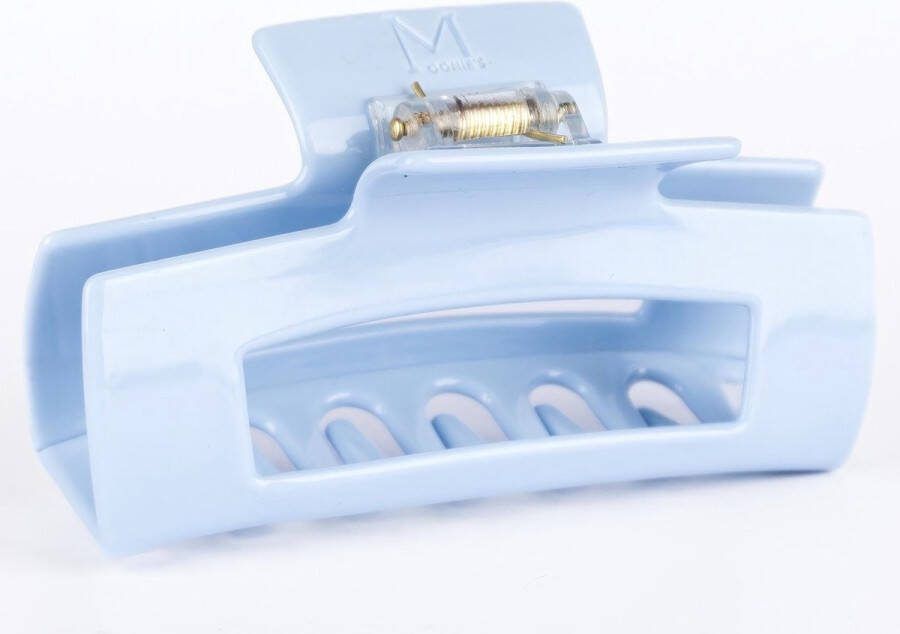 MOONIE'S Madison haarklem in Light Sky Blauw 10.5 cm Haarklemmen Haaraccessoires Acetaat