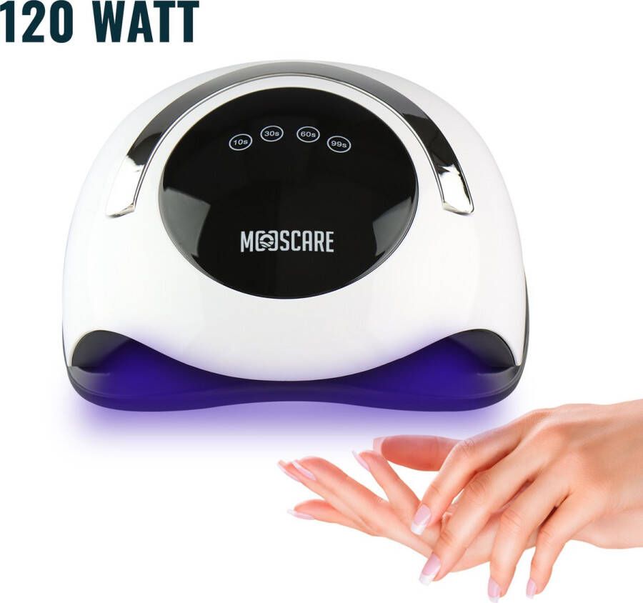 Mooscare 120 Watt LED Lamp voor Gellak Nagels UV Lamp Gelnagels Nail Art Nagellamp Gel Nagellak Nageldroger