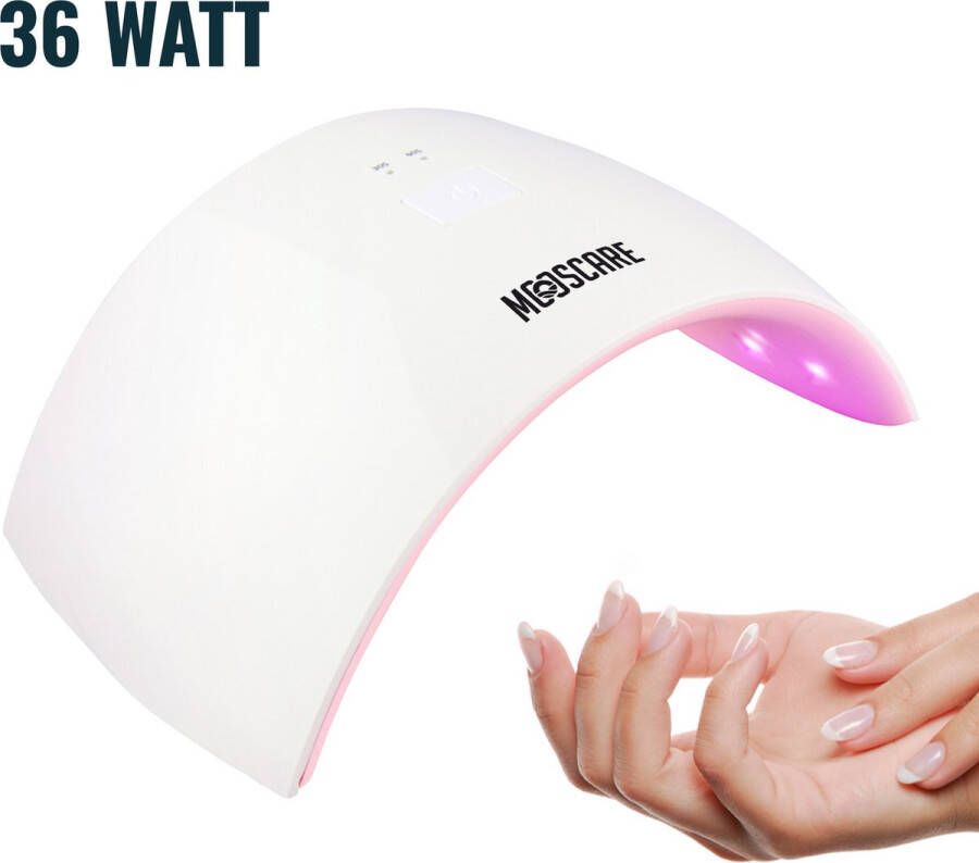 Mooscare 36 Watt LED Lamp voor Gellak Nagels – Nageldroger – Gellak lamp UV Lamp Gelnagels Nail Art Nagellamp Gel Nagellak Nageldroger