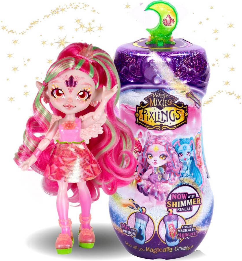 AUCUNE Pixling Fairy Seizoen 2 Pop MAGIC MIXIES Magische pop in een fles 4 om te verzamelen met ingrediënten